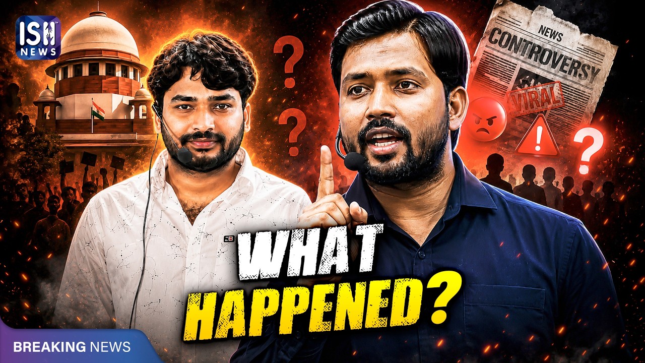 What Really Happened to Khan Sir: The Full Bihar Coaching Controversy | ISH News