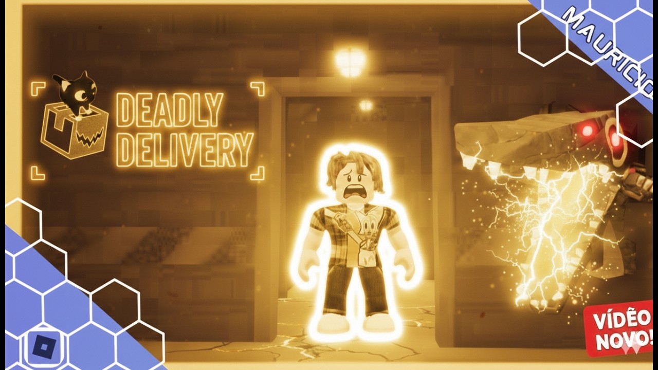 DEADLY DELIVERY: O Jogo de Terror do ROBLOX que você PRECISA Jogar!