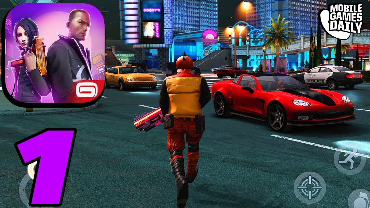 Gangstar Vegas Mafia Action - Gameplay Walkthrough Part 1 - Story Missions (iOS, Android)