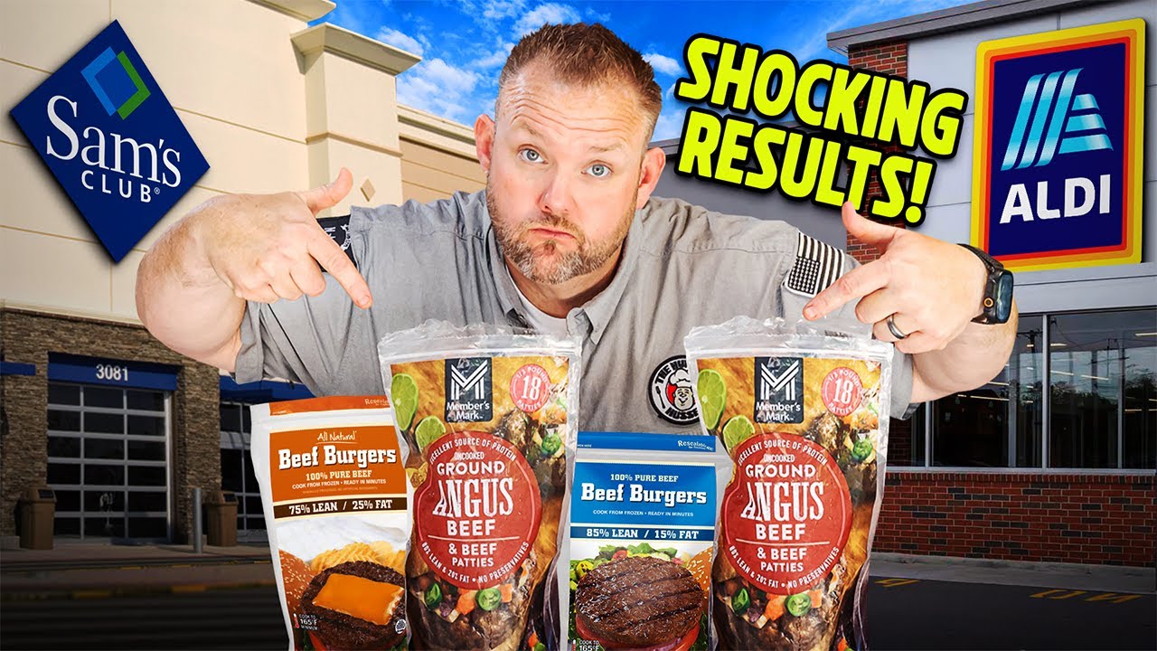 I Tested Frozen Burgers To See What’s  Best!