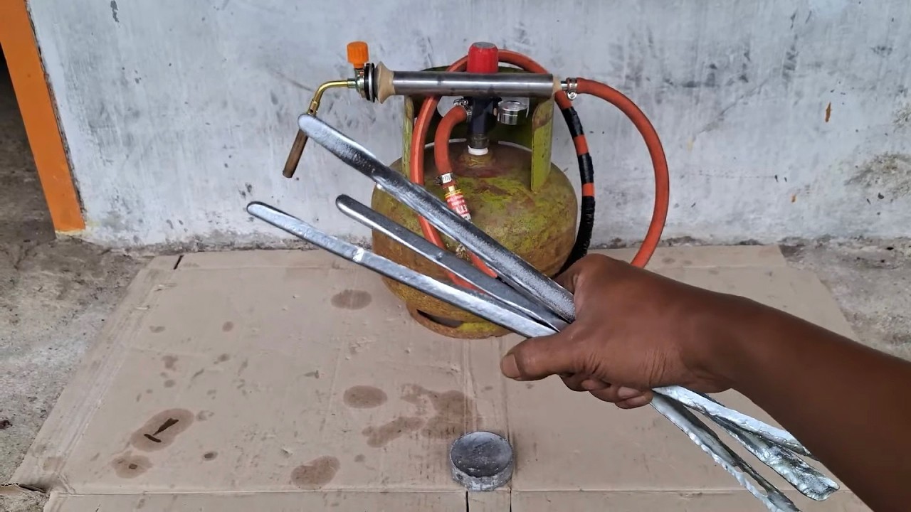 Membuat blender las elpiji ( las portebel jadi las lpg)