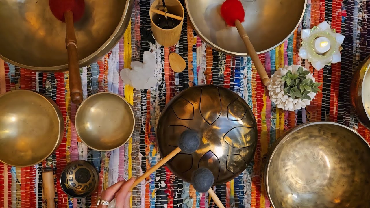 25 minutes • Relaxation Profonde & Méditation Zen • Tongue Drum & Bols Tibétains 