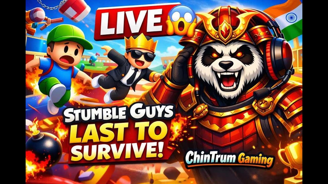 🔴 LIVE Stumble Guys India 🇮🇳 | Road To Victory 🏆 #StumbleGuys #LiveStream #StumbleGuysLive