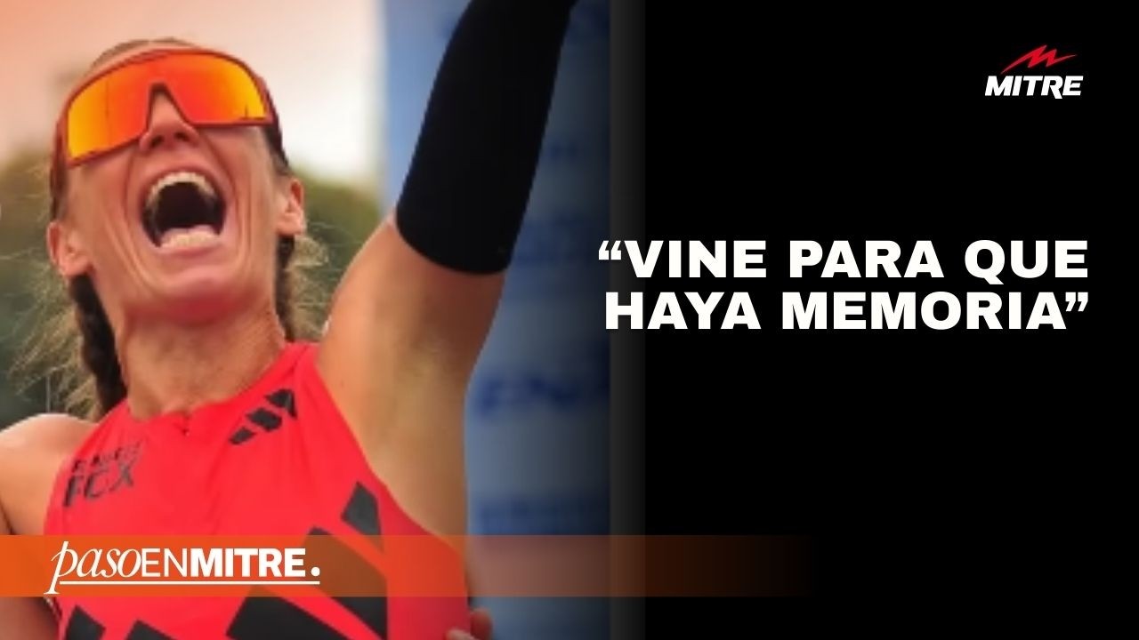 La emoción de Candela, la argentina que ganó una carrera en Malvinas, al recordar a los veteranos