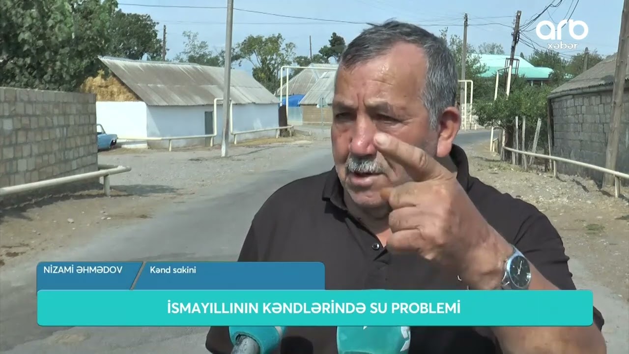 İsmayıllıda su problemi: Sakinlər nə içməyə, nə də təsərrüfata su tapır