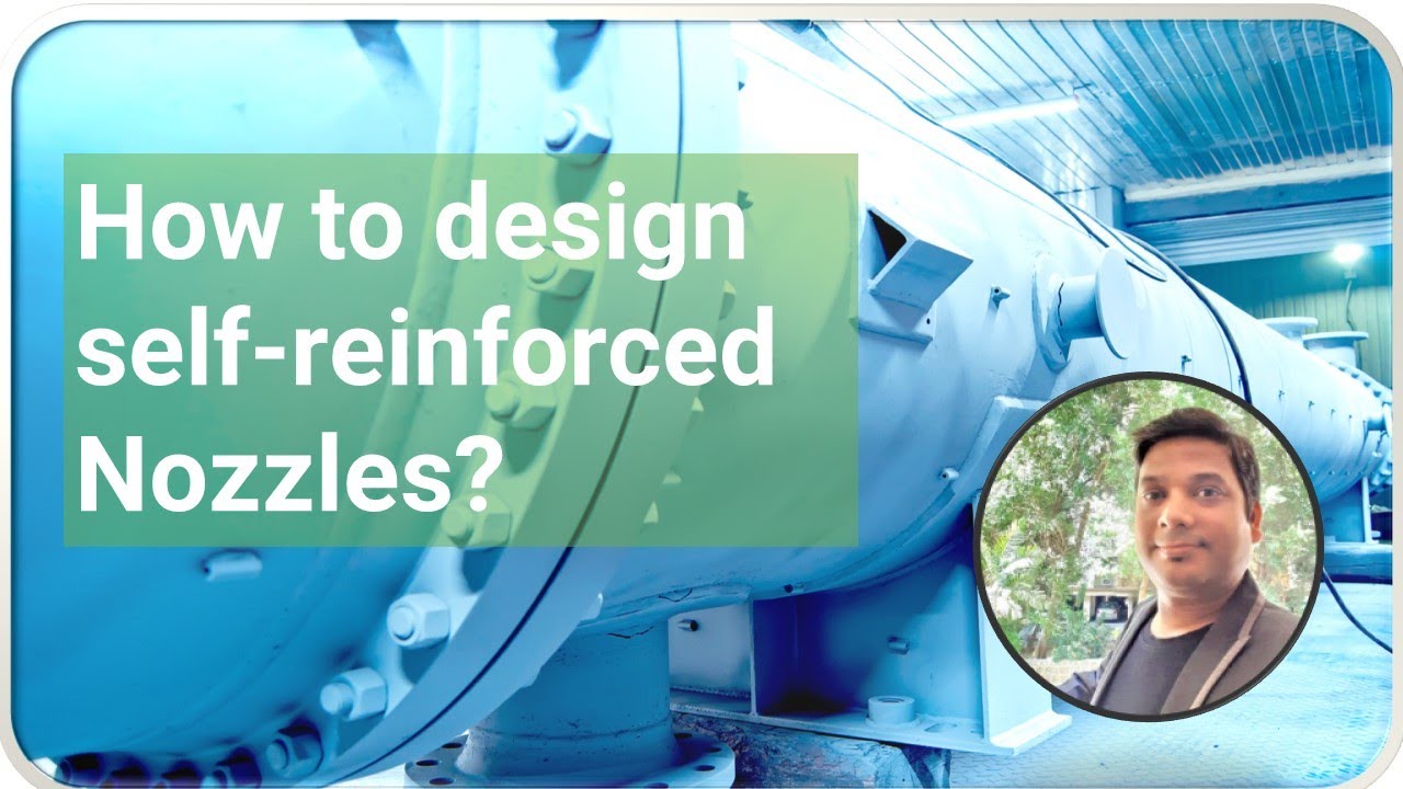 How to design Self-reinforced nozzles(SRN) in PVElite?