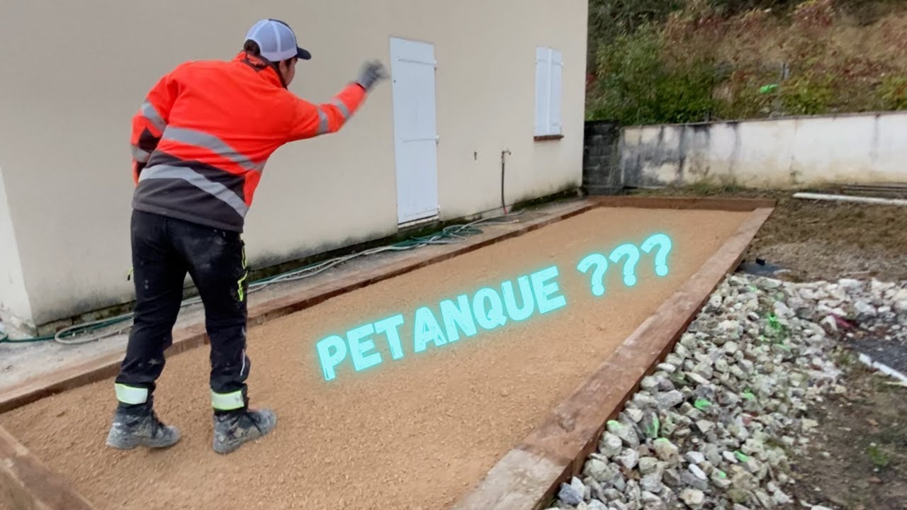 🔵 EP 2 : CREATION D'UN TERRAIN DE PETANQUE