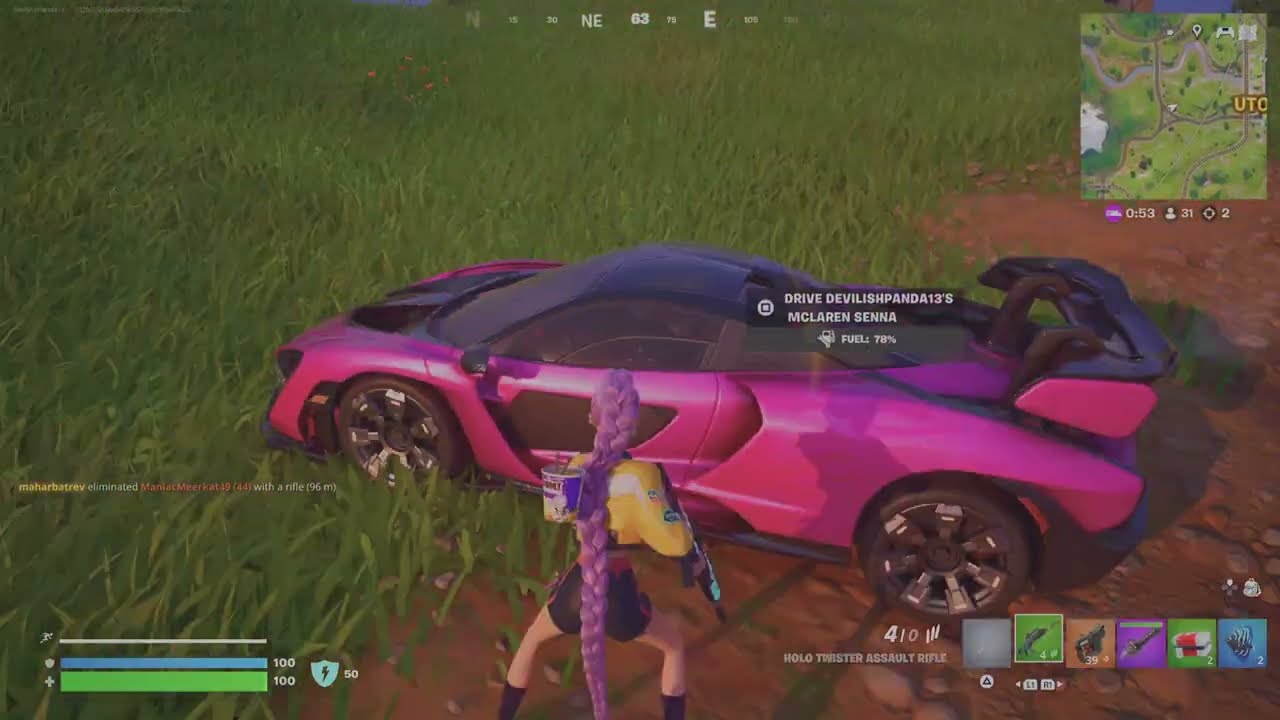 Fortnite Chapter Six Fortnitemares PS5 Gameplay  / Rumi Skin / kpop demon hunters 