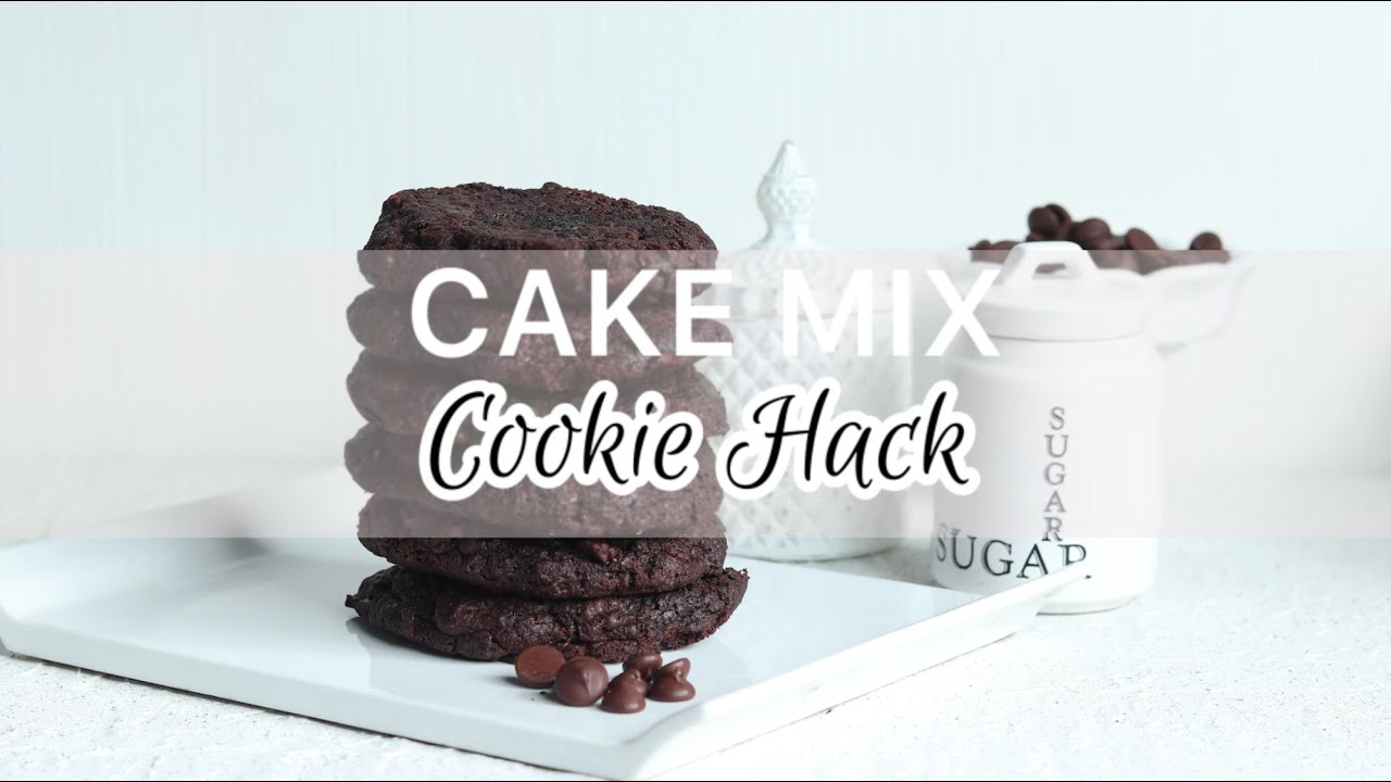 Cake Mix Cookie Hack