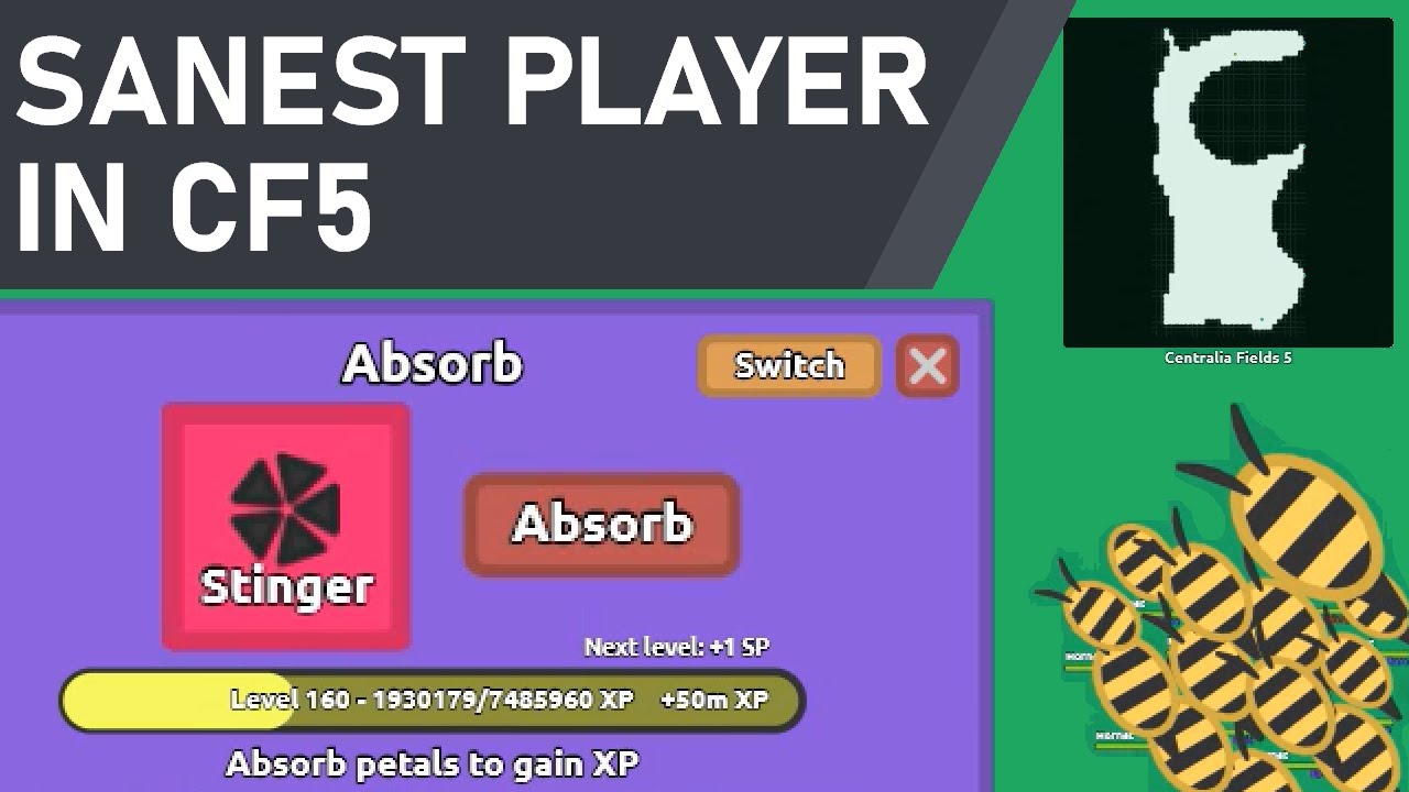 CF5 Slander Part 2 (Absorbing Ultra Stinger in Florr.io)