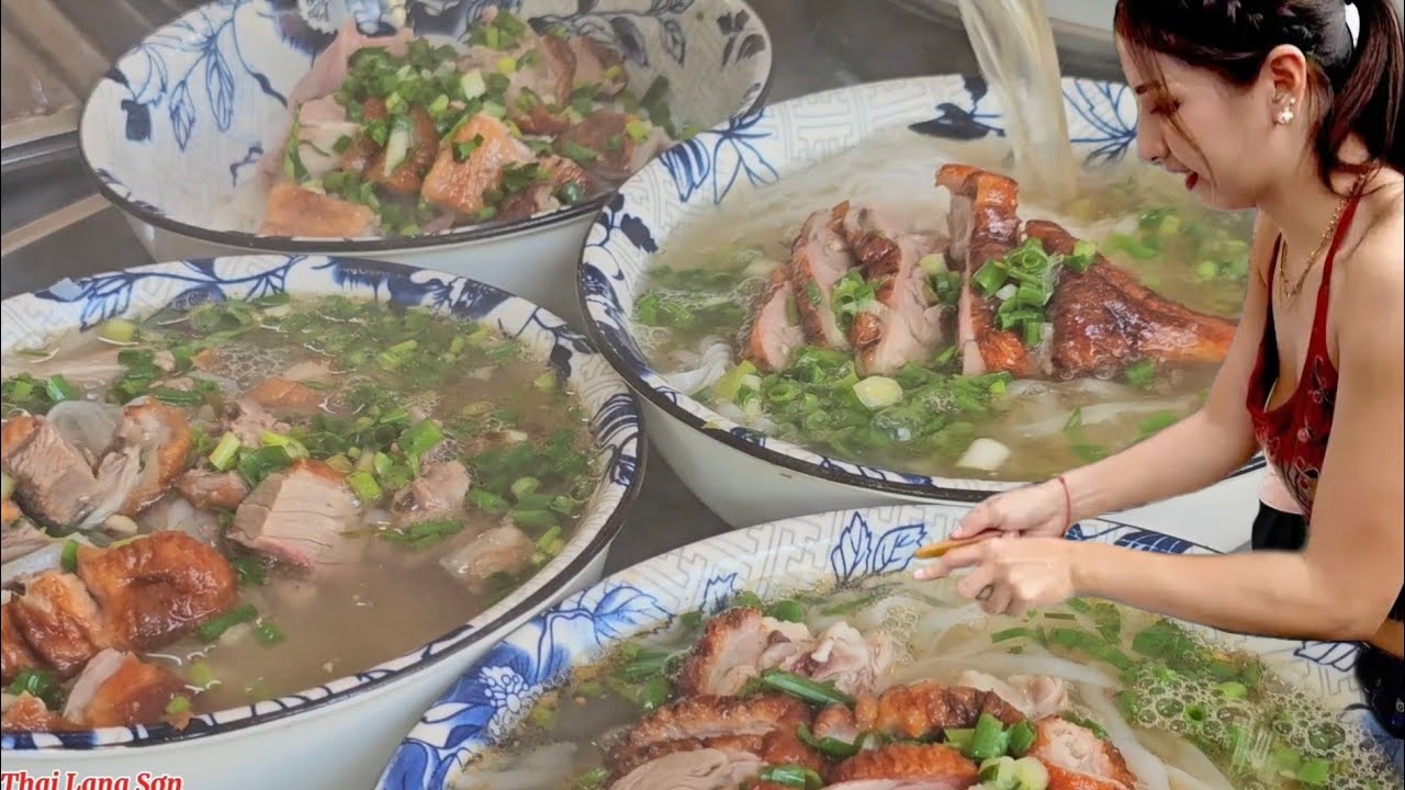HÀNG TRIỆU DU KHÁCH SAY MÊ MÓN ĂN ĐẶC SẢN LẠNG SƠN PHỞ VỊT QUAY ĐÂY LÀ QUÁN NGON NHẤT TLS