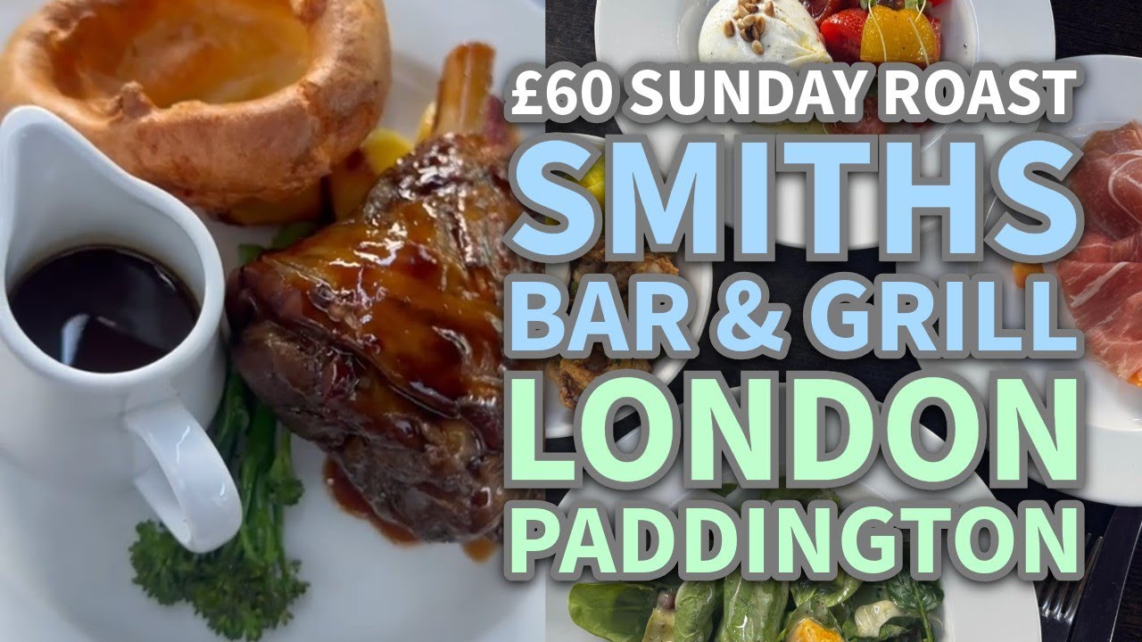 FULL VID: 4 MIN REVIEW SUNDAY ROAST @ SMITHS BAR & GRILL, PADDINGTON #restaurantreview #foodreview