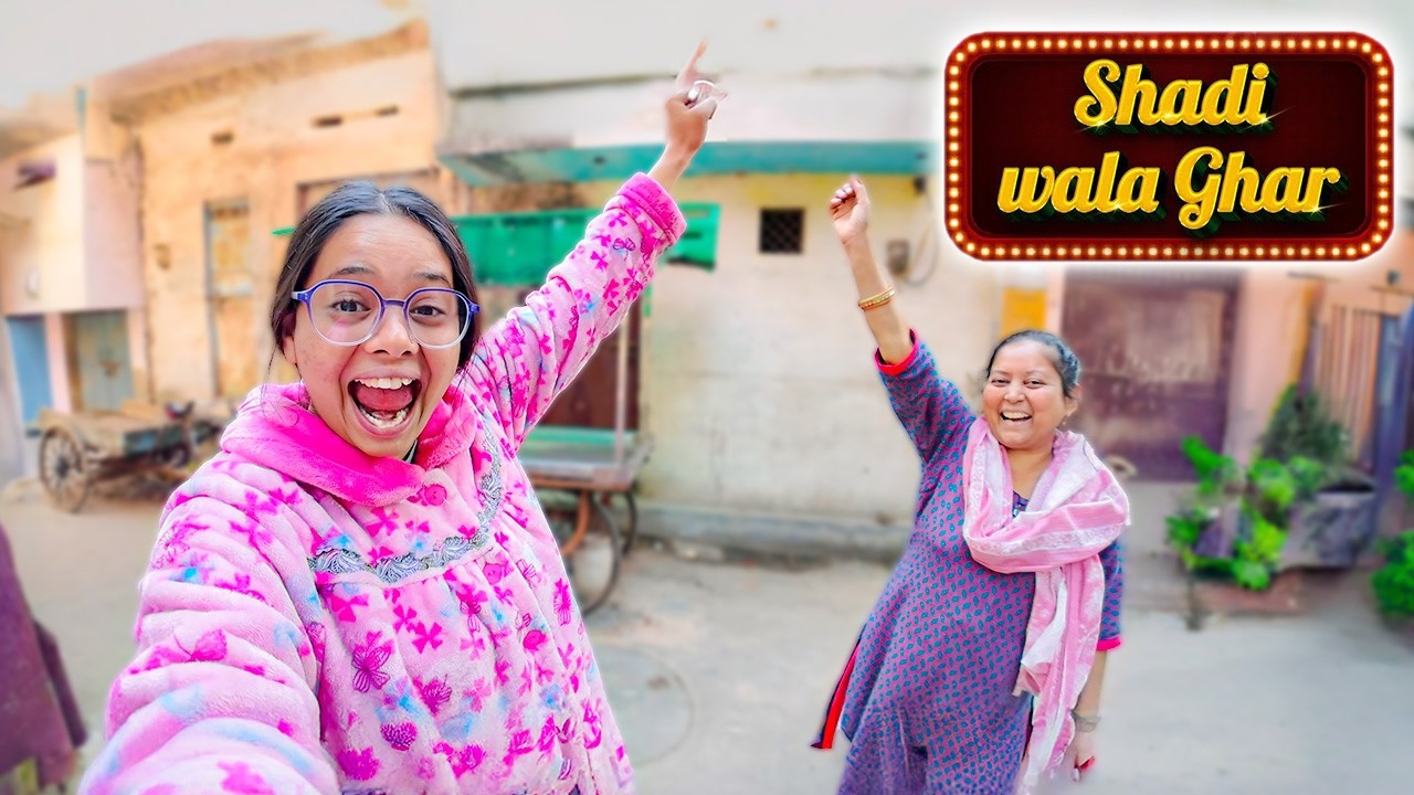 Shadi wala ghar 🥳