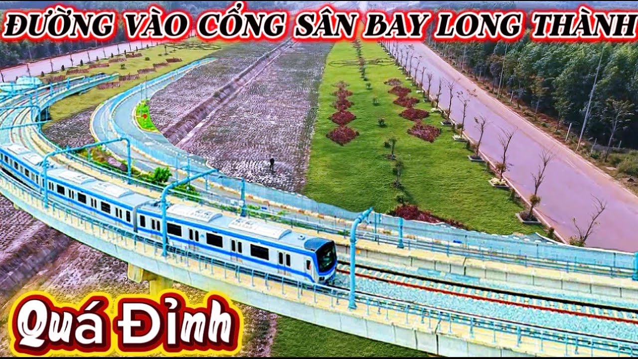 ĐƯỜNG CHÍNH VÀO CỬA SÂN BAY LONG THÀNH ĐẲNG CẤP VÀ BÌNH DỊ