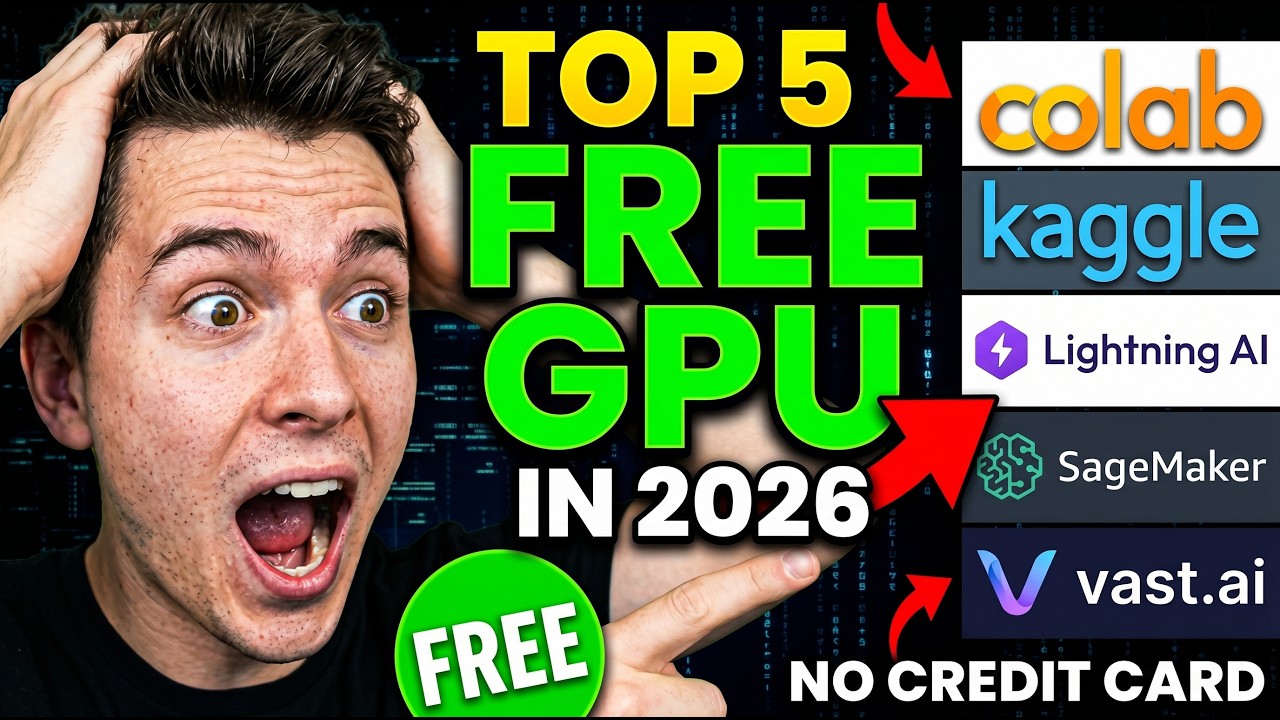 How To Get a FREE GPU in 2026 &mdash; No Credit Card No Crack