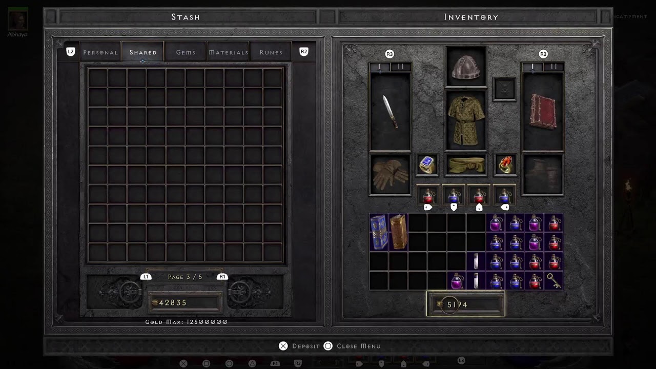Diablo II Resurrected (PS5 Pro) Reign of the Warlock