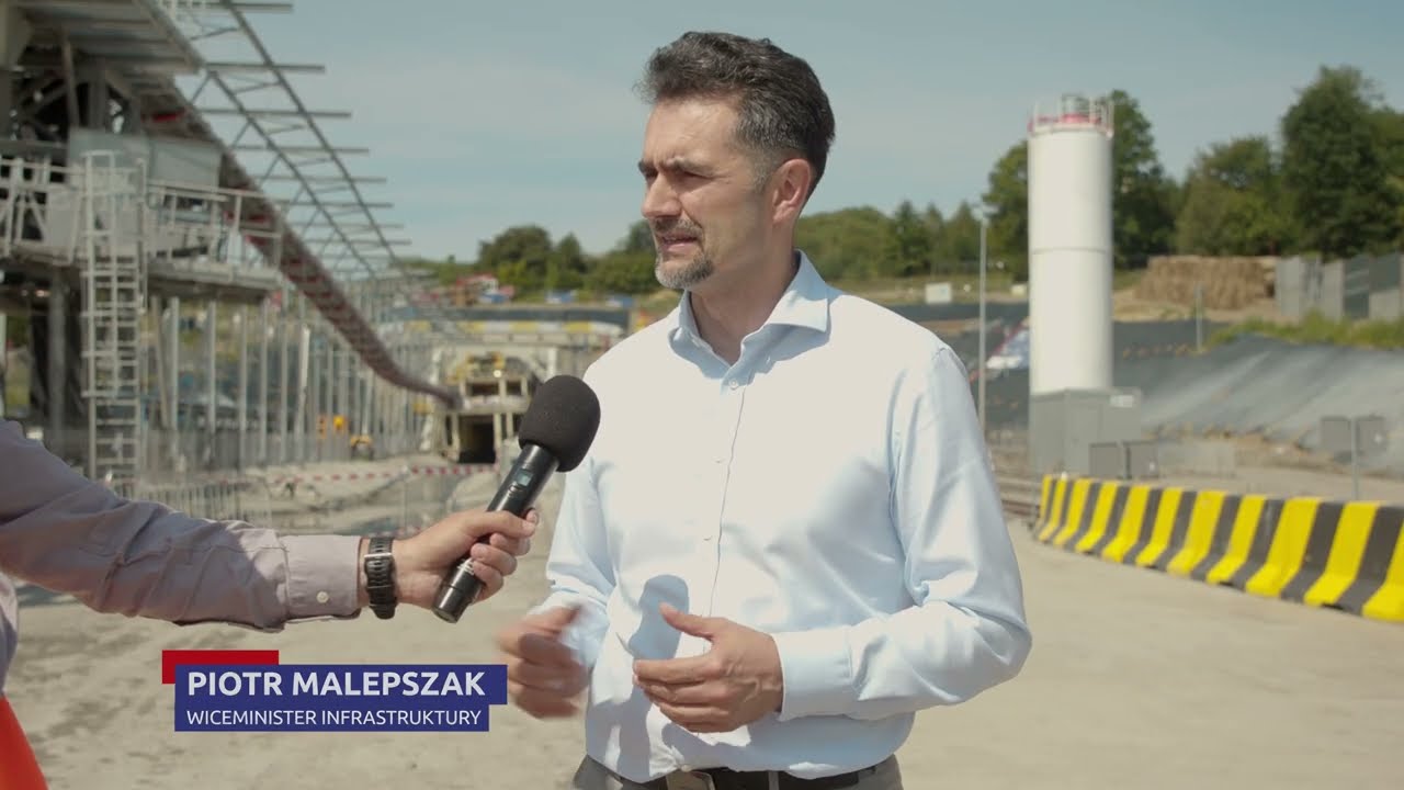 Najdłuższym tunelem kolejowym w Polsce przez Małopolskę