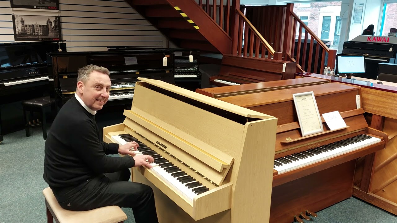 Used Fazer 109 Upright Acoustic Piano Demonstration & Review | Piano For Sale At Rimmers Music