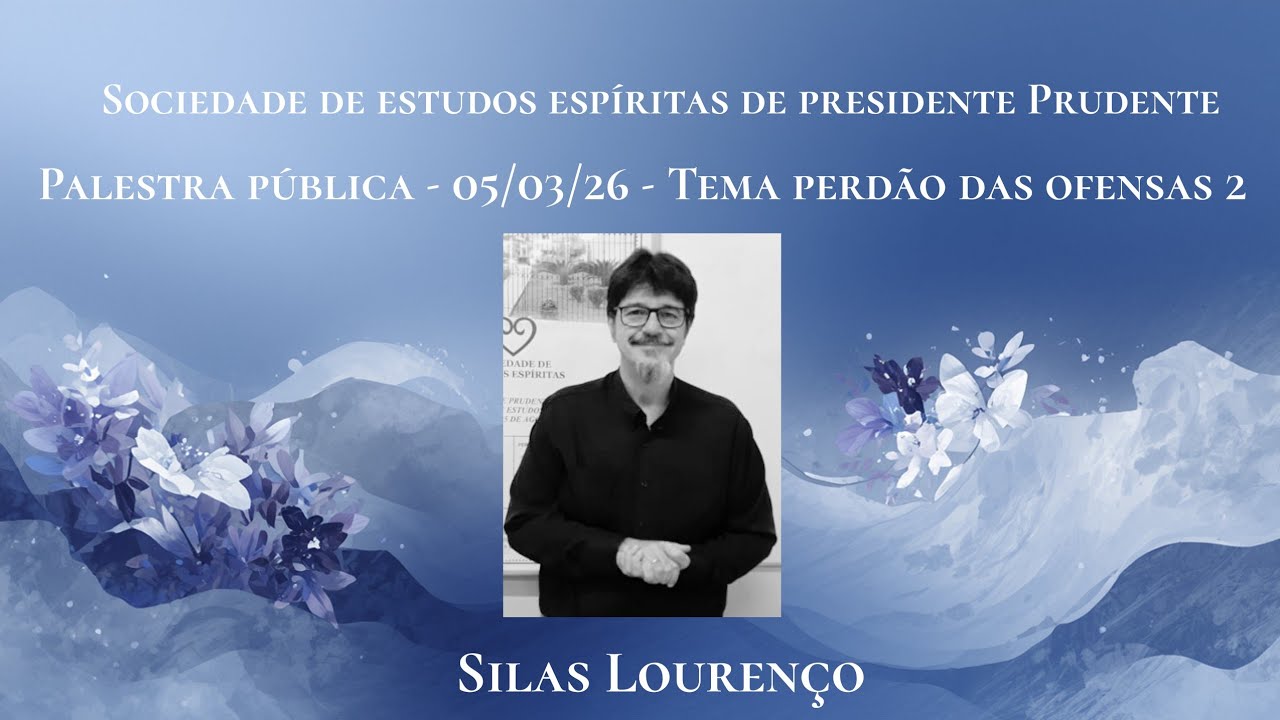 Sociedade de Estudos Espíritas de Pres. Prudente está ao vivo!