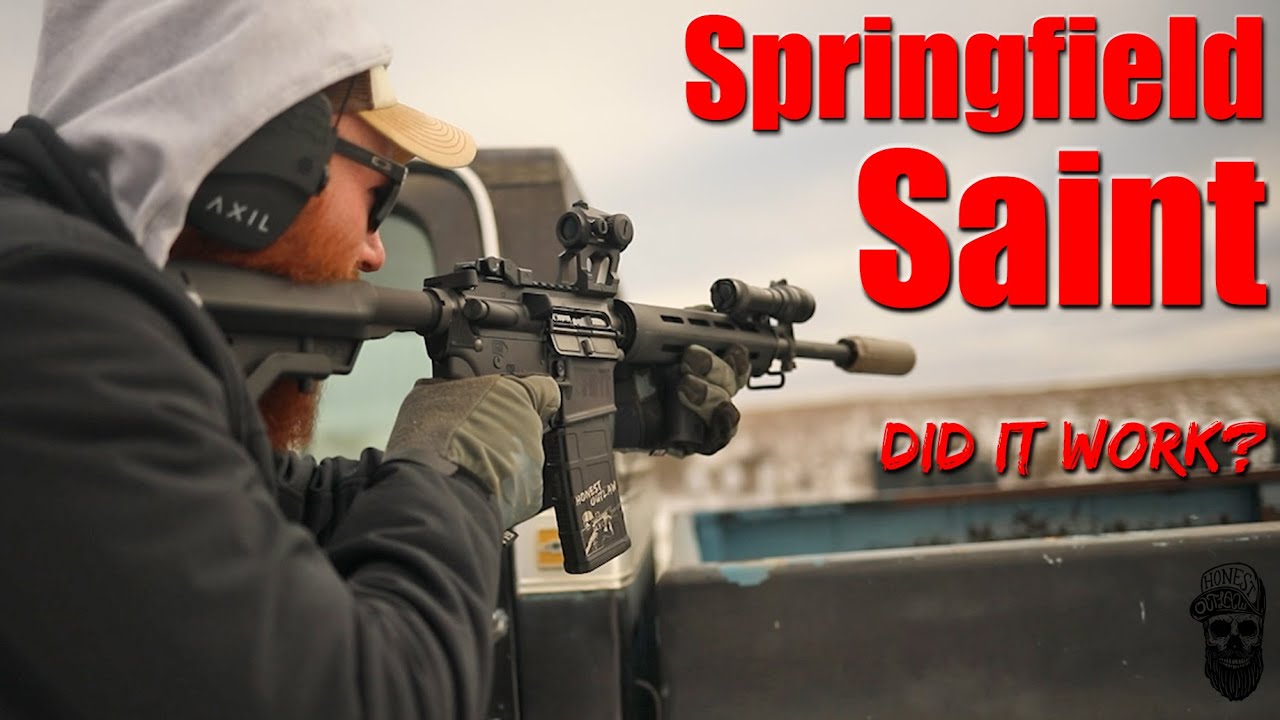Did This One Actually Work? Springfield Saint 556 First Shots