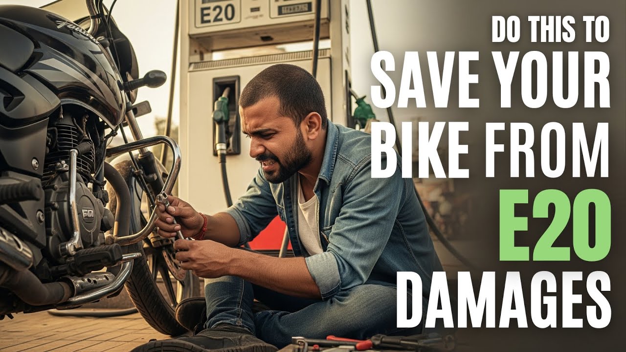 Do this to keep your bike safe from E20 damages!! ⚠️ ‼️