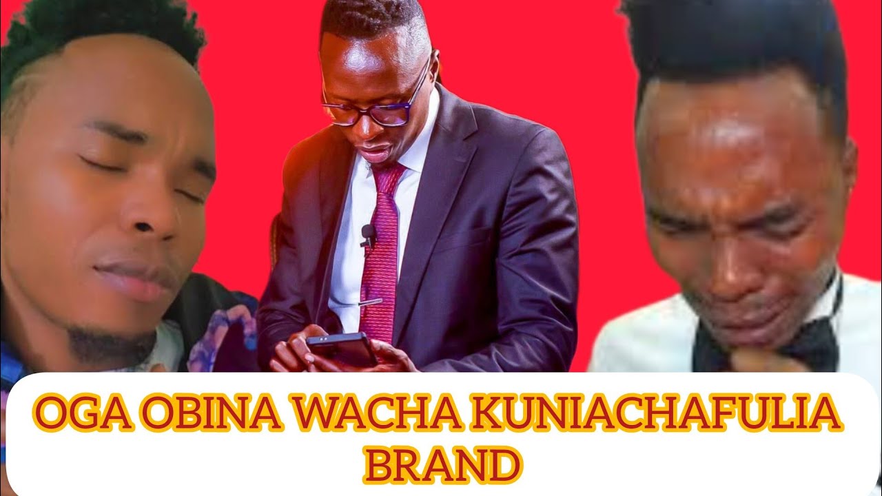 STEPHEN KASOLO BREATHING FIRE ON OGA OBINA NA DEM WA FACEBOOK MIMI NI BRAND, BAHATI STOP THIS STORY