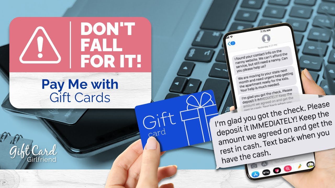 FRAUD ALERT: Gift Card Buying Scam