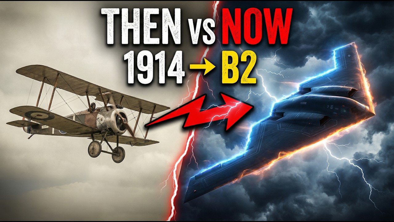 US Aircraft Bomber Evolution 1914 to 2050 | From Biplane to AI Hypersonic Bomber | Full Documentary