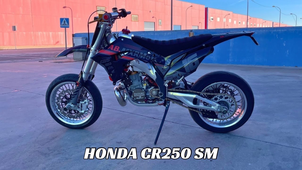 🆎[PROYECTO HONDA CR 250 SUPERMOTARD]🆎 #26 | CR250 ATÓMICA! 🏍️🚀