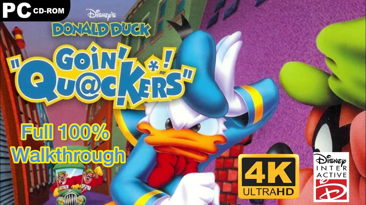 Disney's Donald Duck: Quack Attack [PC] (100% Walkthrough) - Full Game 4K60ᶠᵖˢ UHD