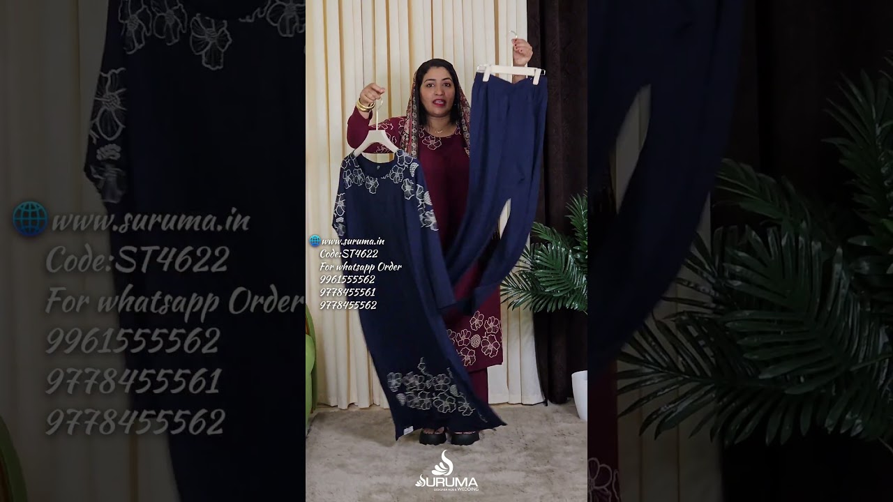 ST4622- CASUAL WEAR IMPORTED FABRIC LONG CO-ORDSET