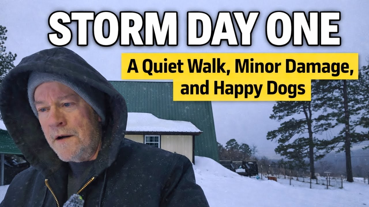 First Day of the Storm — Just Seeing What Nature Did