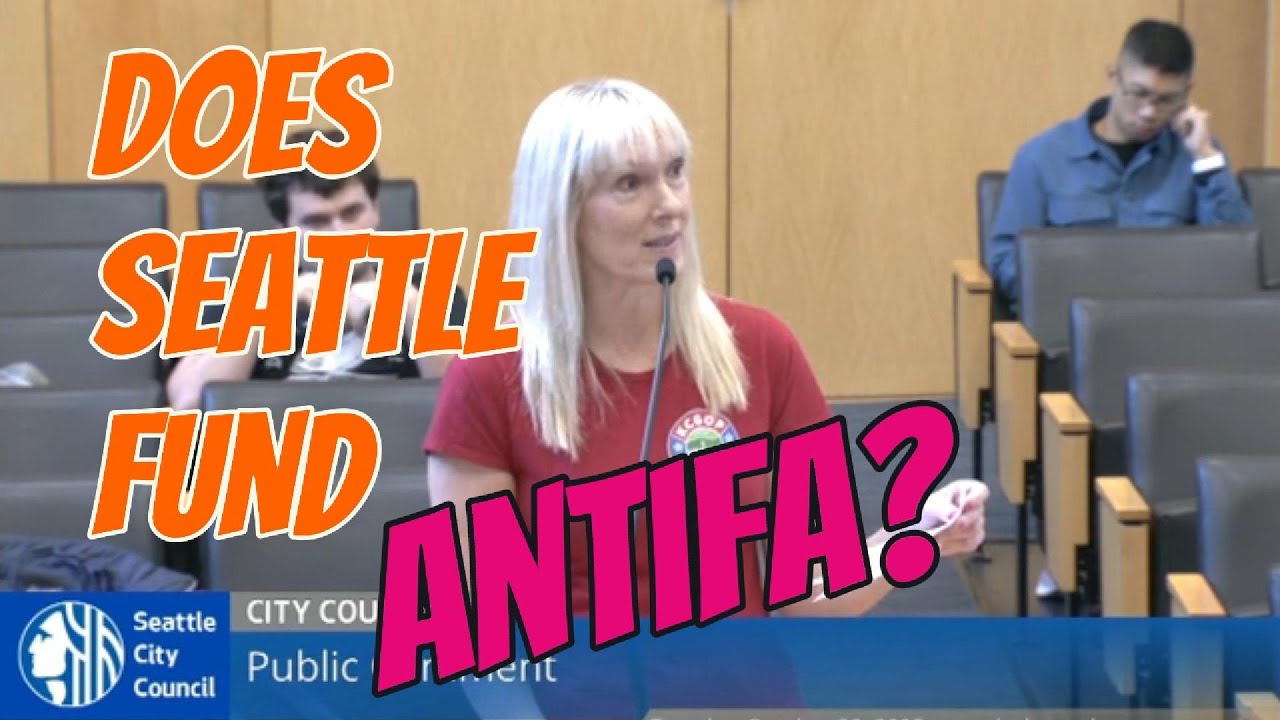 Does Seattle Fund Antifa!? ** Public Comment to Seattle City Council 10.28.25