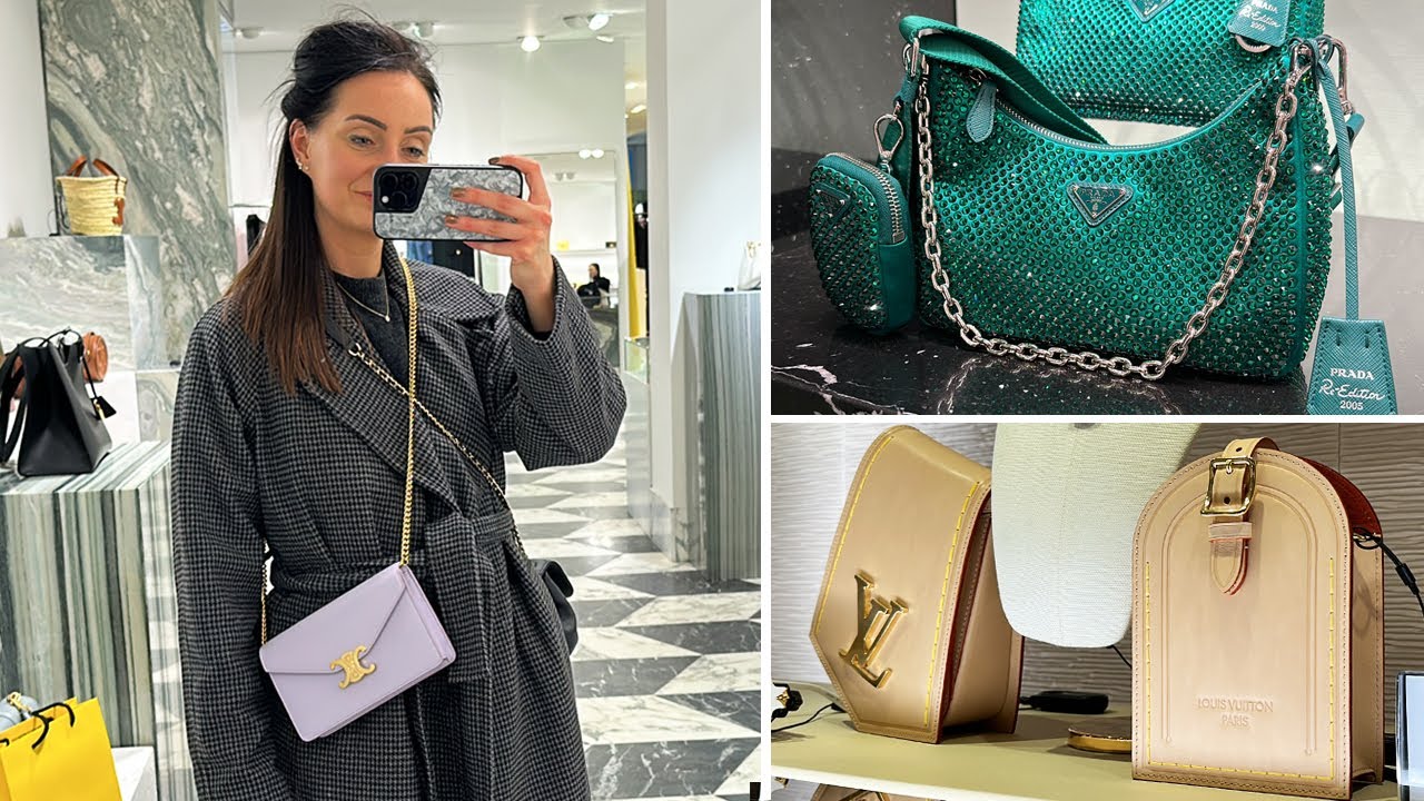 НОВЫЕ СУМКИ 🔥 ЛОНДОНСКИЙ РОСКОШНЫЙ ШОПИНГ VLOG 2023 при участии Chanel, LV, Dior, Prada, YSL и др...
