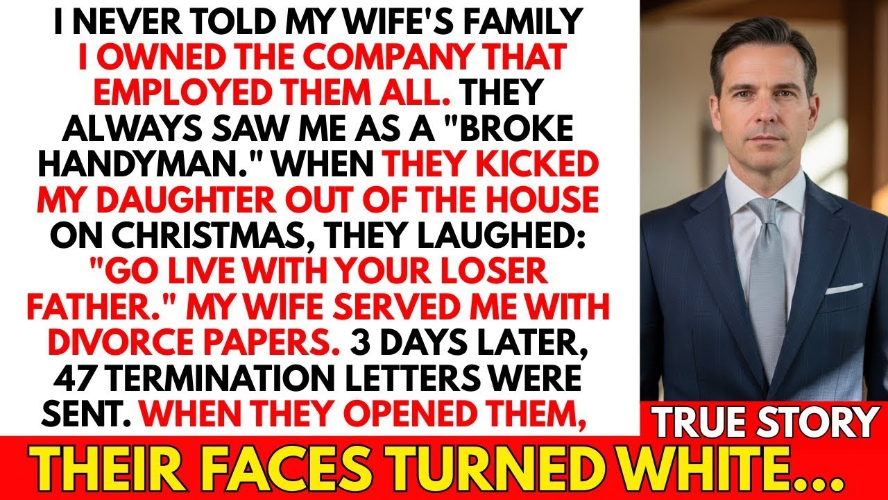 They Kicked Daughter Out and Called Me a Loser — 3 Days Later, 47 Letters Arrived After Divorce