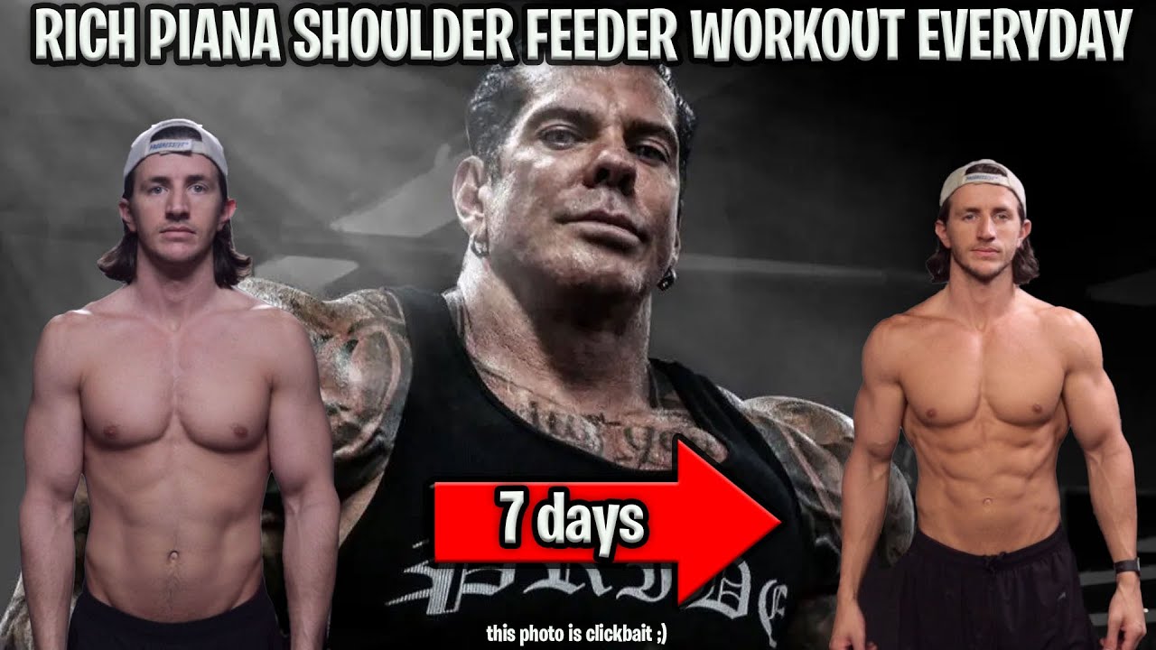 RICH PIANA FEEDER WORKOUT | Training Shoulders Everyday
