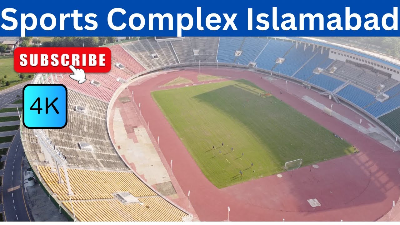 Latest aerial view of Sports Complex Islamabad Pakistan #sports #games #vlogs