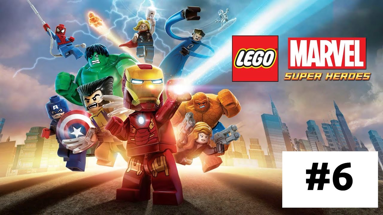 Lego Marvel Super Héros ( Nintendo Switch 2) #6 (Tête Rouge en Cellules) #mcu #videogames #piece 