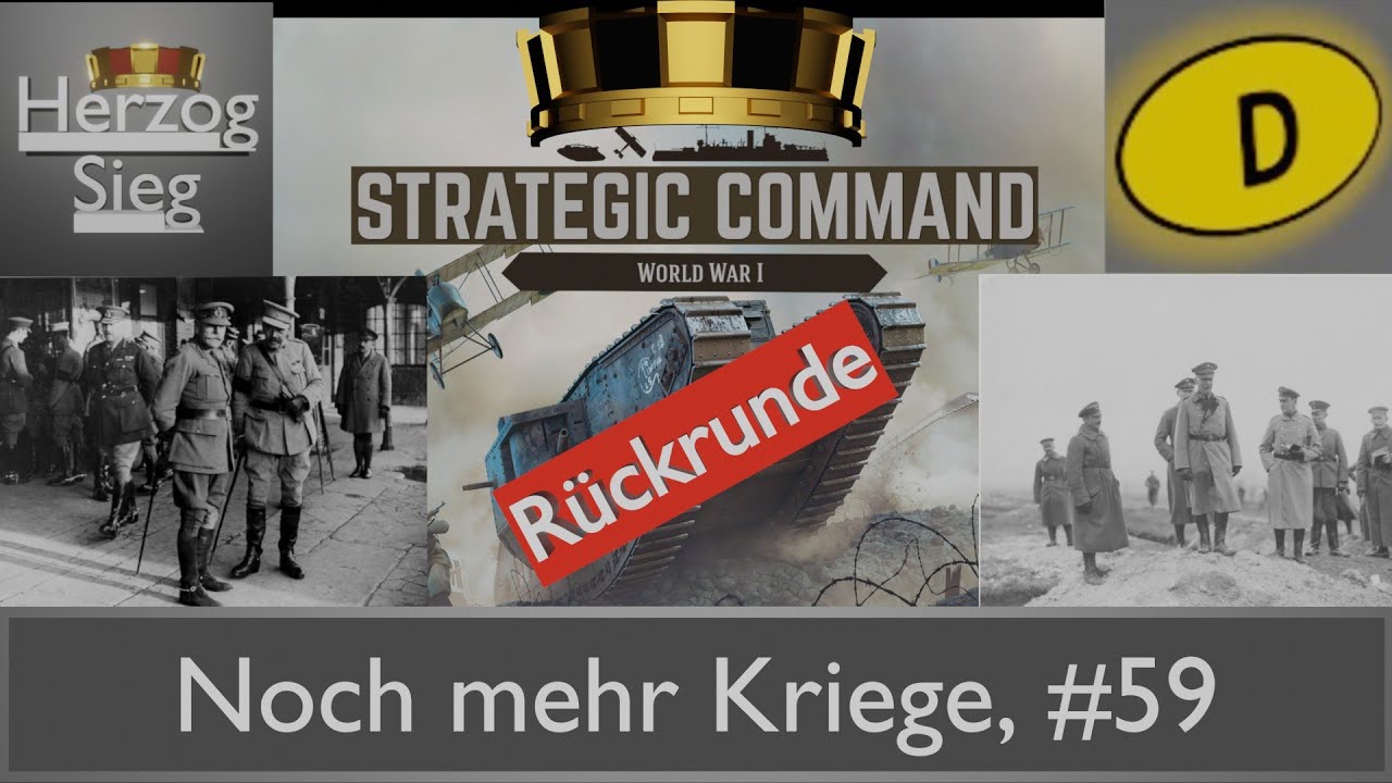 Strategic Command WW1: Entente, vs Duedman, Multiplayer Lets Play, #59 Noch mehr Kriege