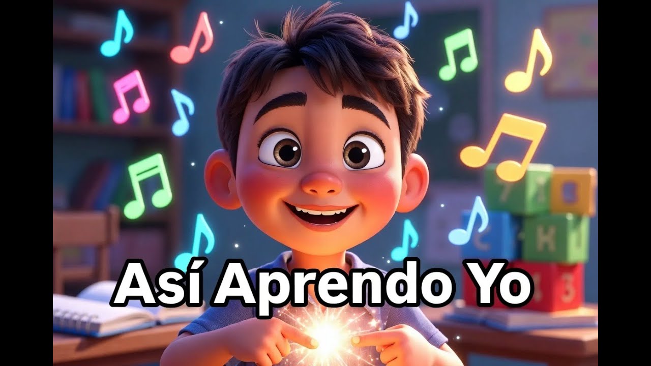 Así Aprendo Yo ⭐ Canción Infantil Motivadora para Niños con TDAH  |💛 Canción Infantil Positiva