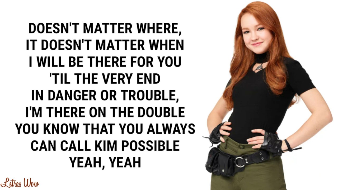 Call Me, Beep Me! (Lyric Video) | Kim Possible | Disney Channel Movie