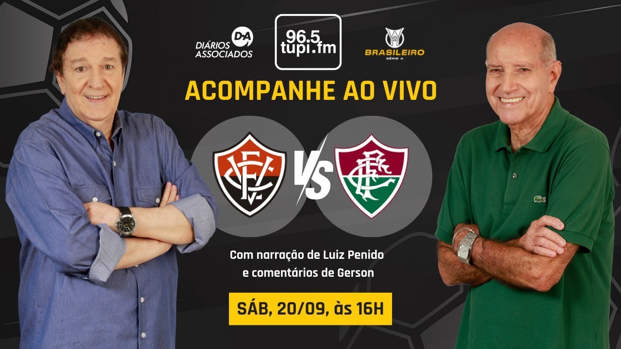 VIT&Oacute;RIA 0 x 1 FLUMINENSE - Brasileir&atilde;o S&eacute;rie A - 24&ordf; rodada - 20/09/2025 - AO VIVO