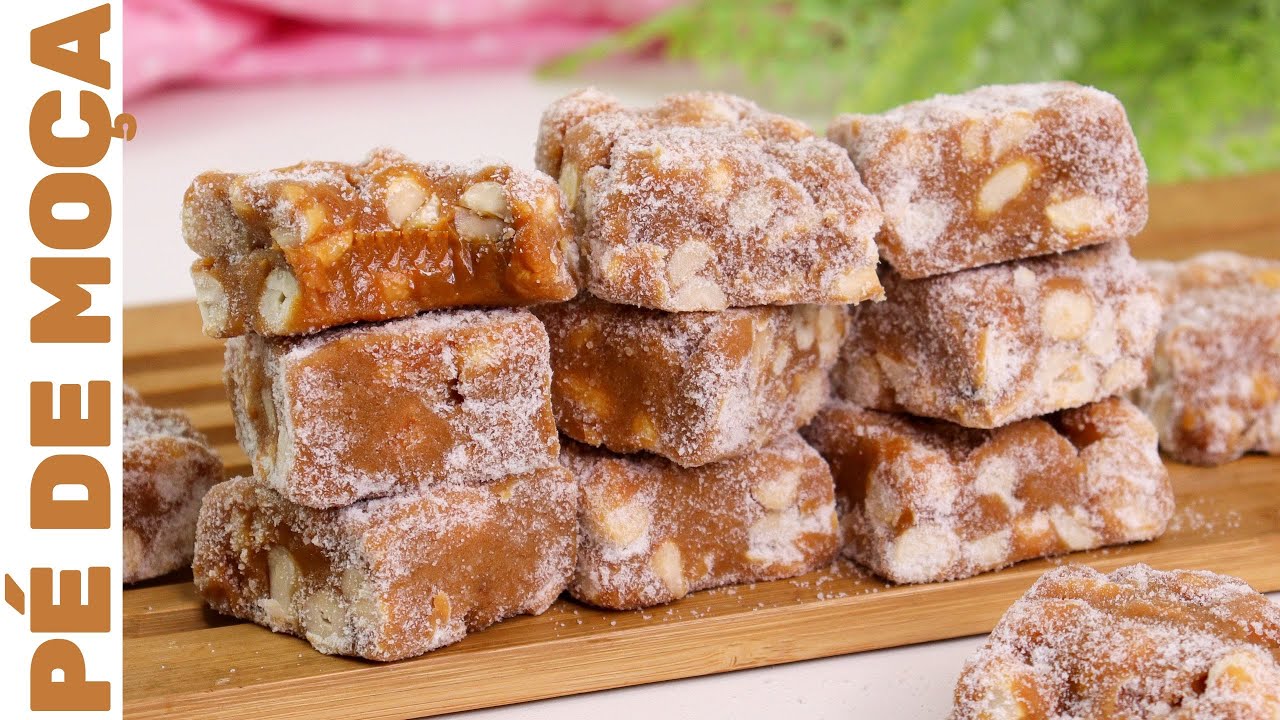 PÉ DE MOÇA DE CARAMELO QUE DERRETE NA BOCA! | Super macio! Fácil de fazer e delicioso!