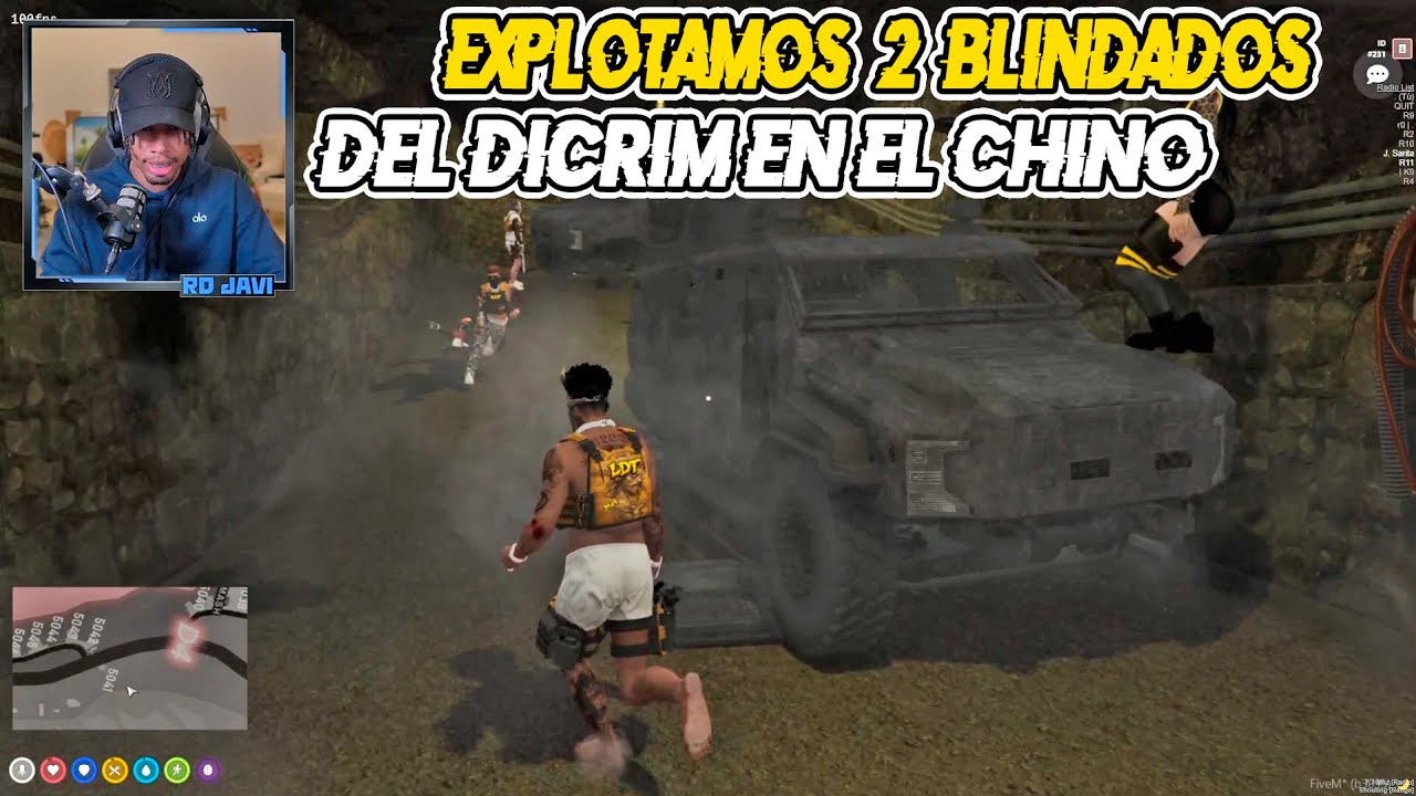 RDJavi: Explotamo 2 Blindado del DICRIM en el Chino