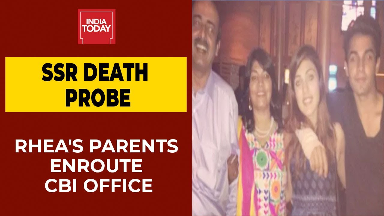 Rhea Chakraborty's Parents Summoned By CBI Today In Sushant Singh Rajput Death Probe
