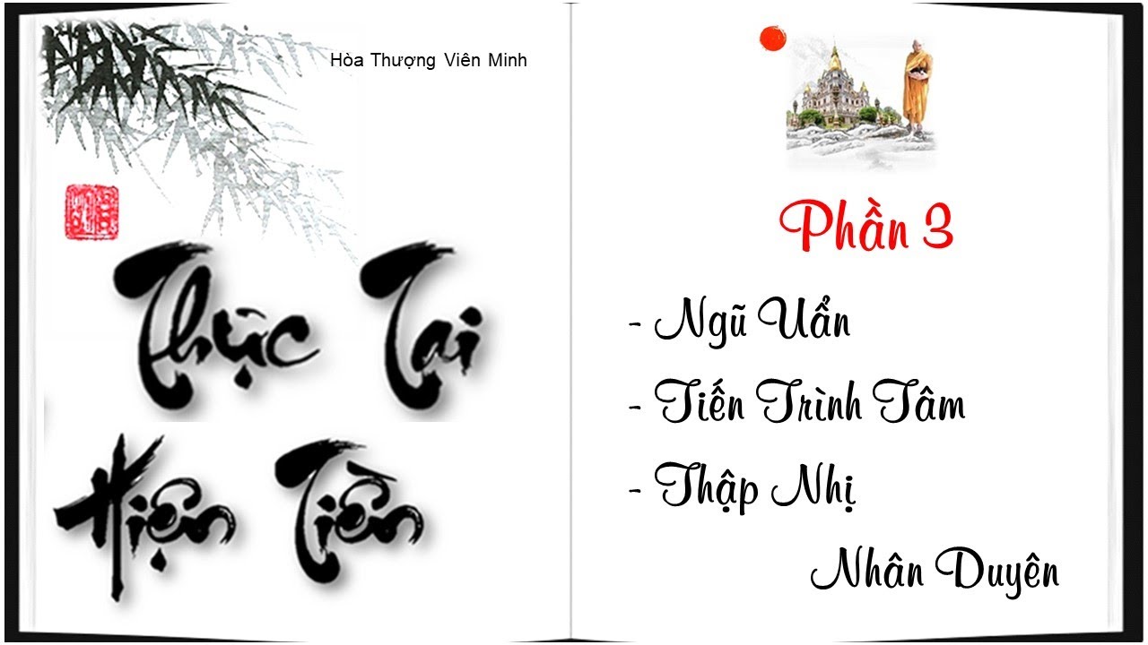 Ngũ Uẩn - Tiến Trình Tâm - Thập Nhị Nhân Duyên - THỰC TẠI HIỆN TIỀN - HT. Viên Minh