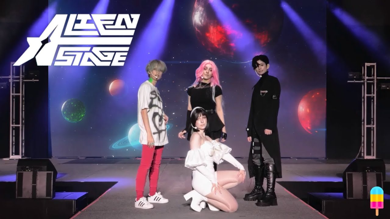 San Japan Alien Stage Cosplay Dance Performance | ICEpop