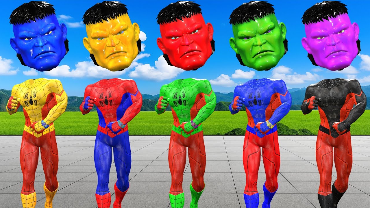 GAME PLAYING TEBAK GAMBAR TOP SUPERHERO I AVENGERS, CAPTAIN AMERICA, SPIDER MAN, IRON MAN, HULK