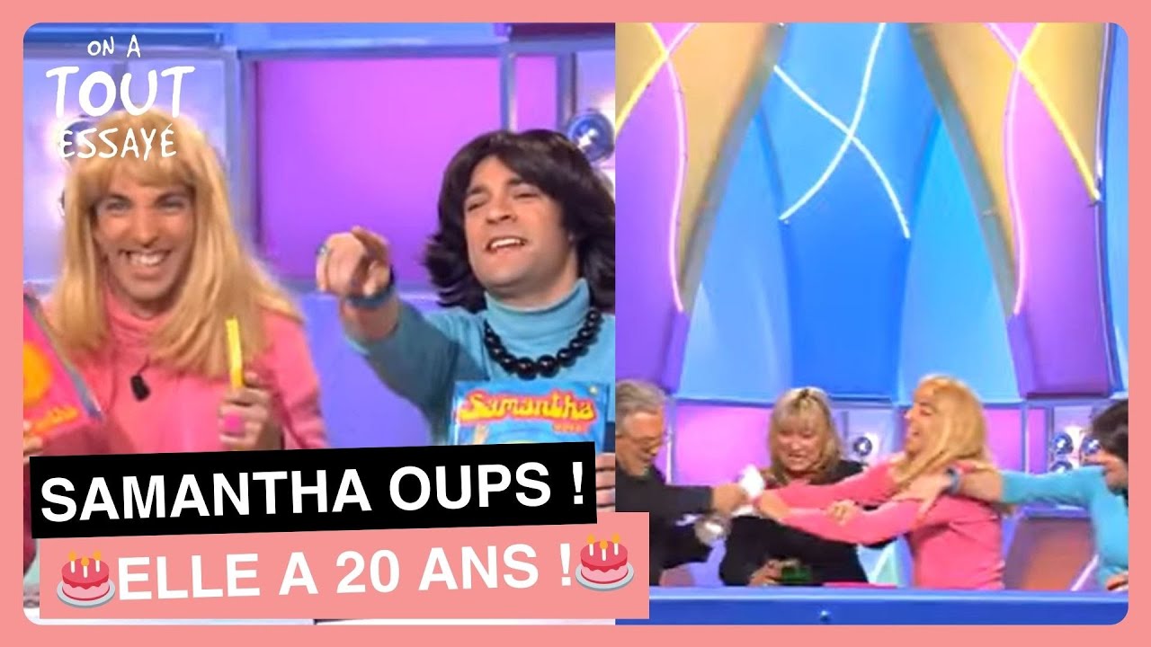 🎂 Joyeux anniversaire ! Samantha Oups a 20 ans ! 🎂 On a tout essayé 16 décembre 2006