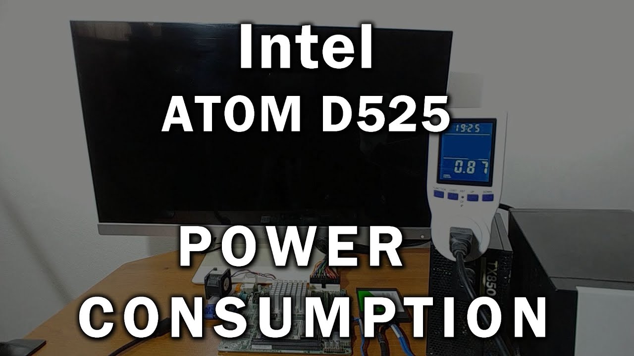 Intel Atom D525 Power Consumption Aida Cincebench R20